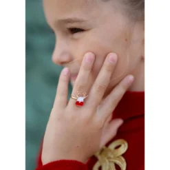 Jule Halskæde & Ringe Smykkesæt, 3+