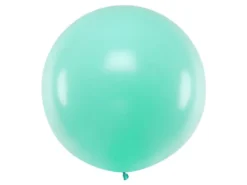 Jumbo Ballon - Pastel Mintgrøn, 1 meter