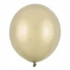 Jumbo Latexballon 43 cm, Metallisk "Cold Gold"