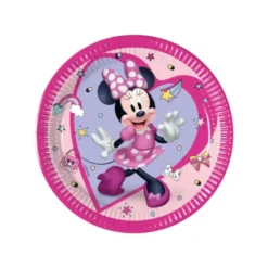 Kagetallerkner - Minnie Mouse Junior, 8 stk.