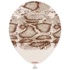 Kalisan Snake Latexballon 30 cm, White Sand