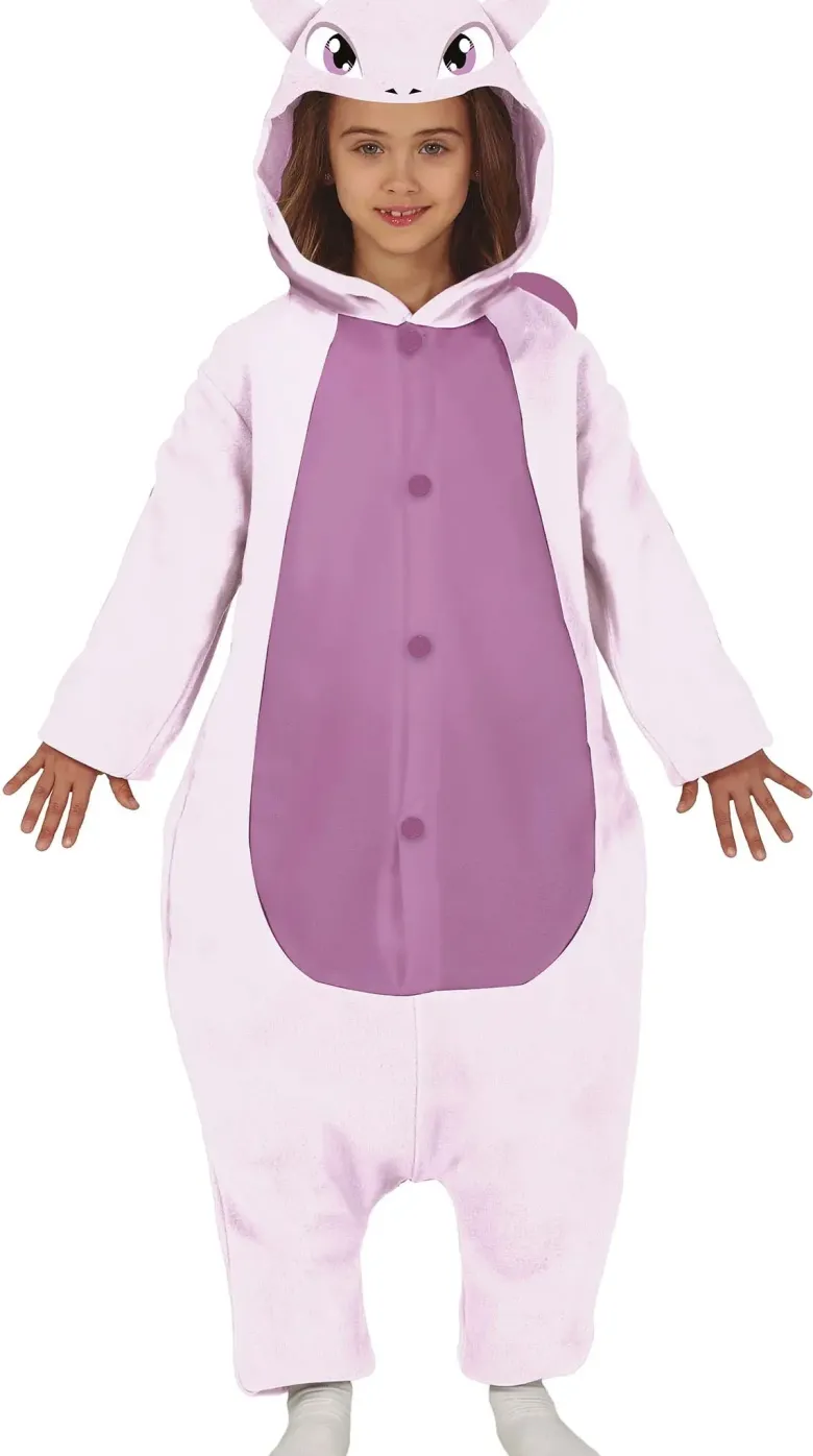 Katte Kigurumi ala. Mewtwo Børne Kostume