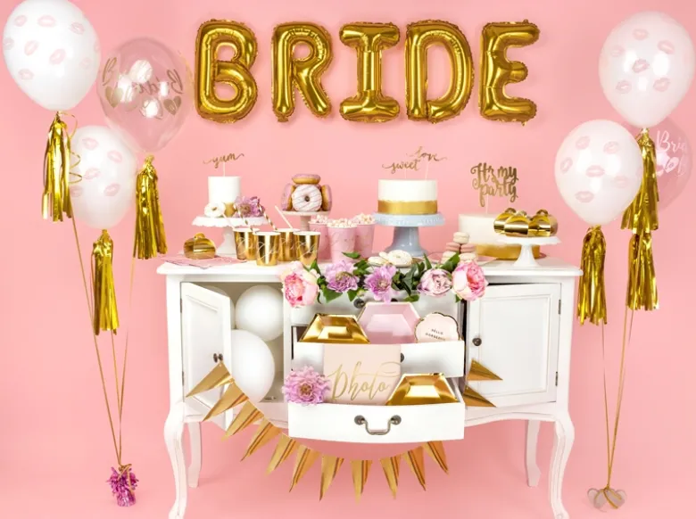 Klare Balloner - "Bride to Be" (30cm.)
