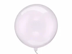 Klar Lilla Orbz Ballon, 40 cm