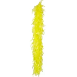 Klassisk Fjerboa 50gr - Gul