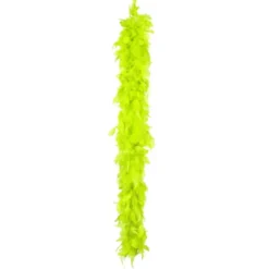 Klassisk Fjerboa 50gr - Neongrøn