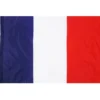 Kæmpe fransk flag, 250 x 150 cm