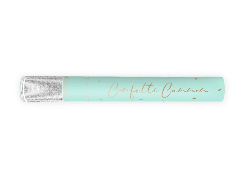 Konfettirør 40 cm - Rosegold Papir Konfetti