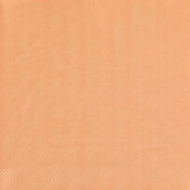 Koral Farvet Frokostservietter 33 x 33 cm, 25 stk.