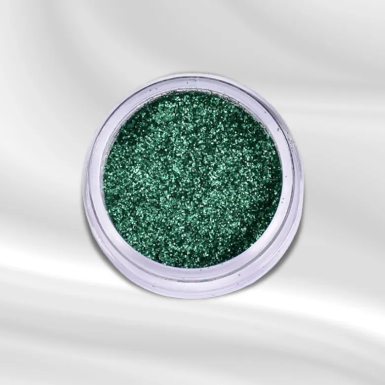 Kosmetisk Glitter (BIO), Grøn #041