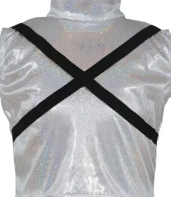 K-Pop Kostume "Silver" - Kostume Til Piger I 4 Dele (5 - 16 år)