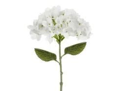 Kunstig Hortensia 35 cm, Hvid