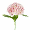 Kunstig Hortensia Premium, Lyserød
