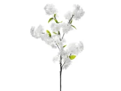 Kunstig Kirsebær Gren 97 cm, Hvid