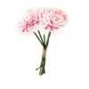 Kunstig Lyserød Dahlia Buket, 26cm
