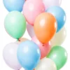 Latex Balloner 30 cm - Pretty Pastels Mix, 15 stk.