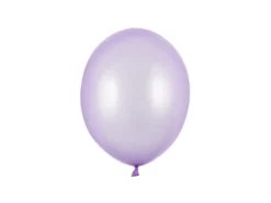 Lavendel Ballon Metallisk, 23 cm