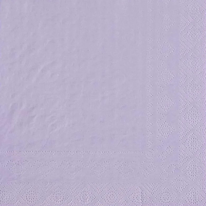 Lavendel Frokostservietter 33 x 33 cm, 25 stk.