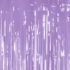Lavendel Glimmerforhæng - 100 x 200 cm