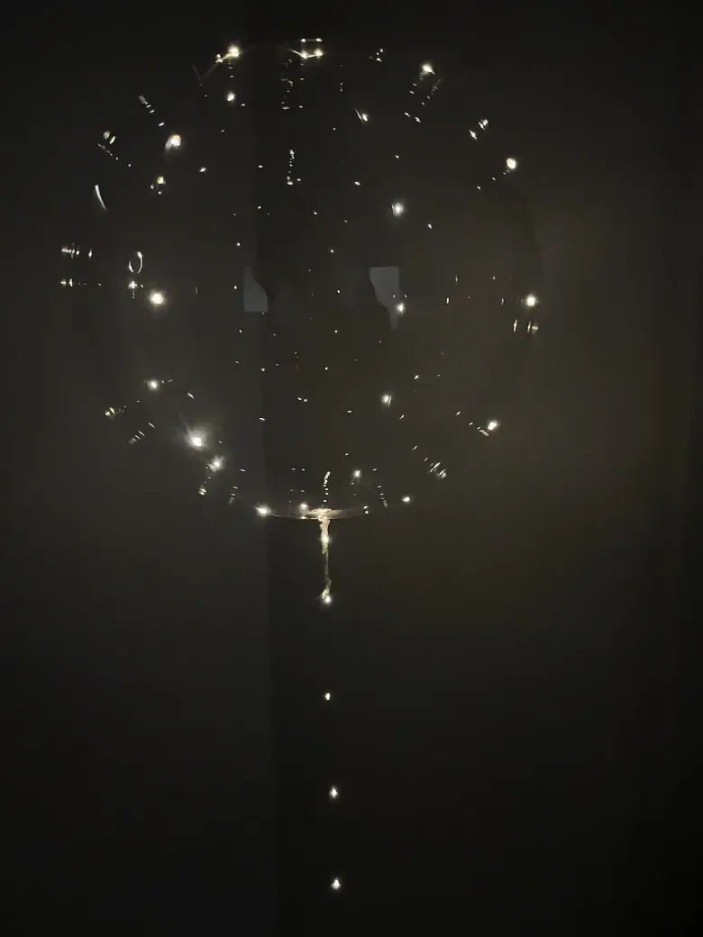 LED-Ballon med Varmt Lys