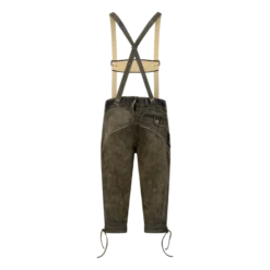 Lederhosen i Ægte Læder | Lang Model i Vintage Look