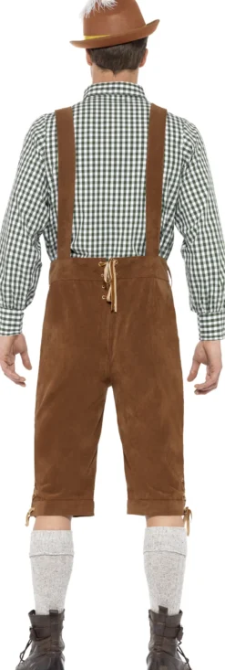 Lederhosen Sæt, Grøn Ternet