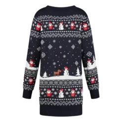 Let it Snow Julesweater Kjole til Voksne