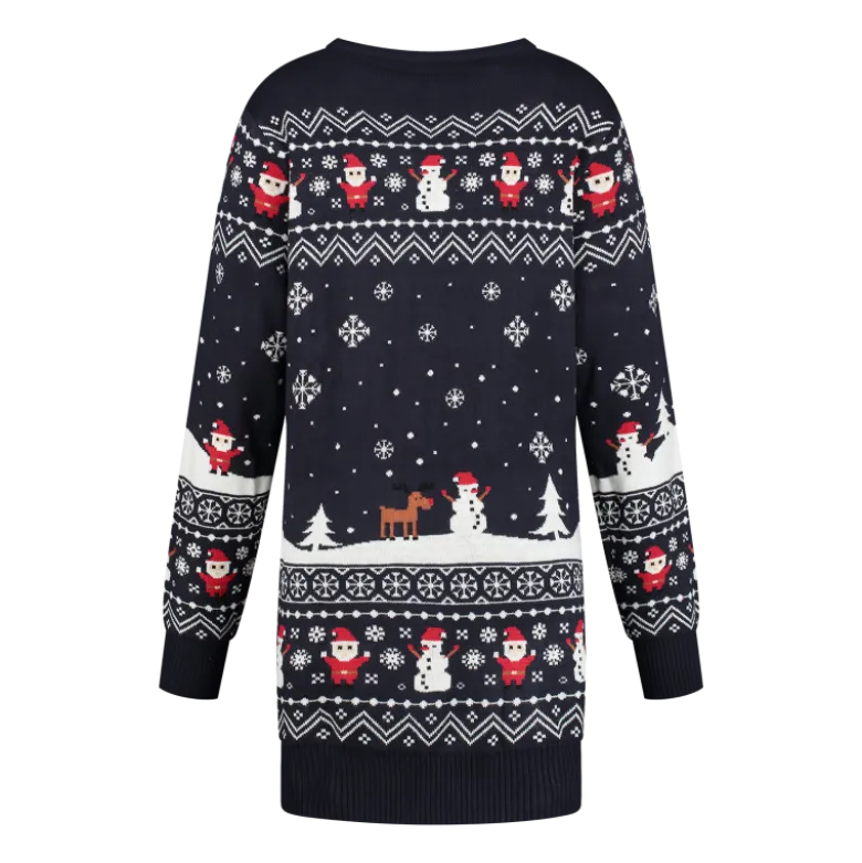 Let it Snow Julesweater Kjole til Voksne