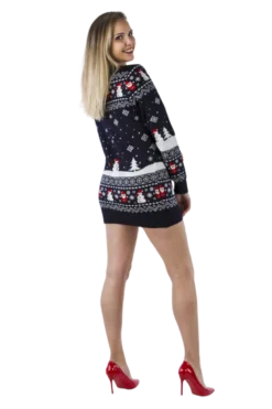 Let it Snow Julesweater Kjole til Voksne