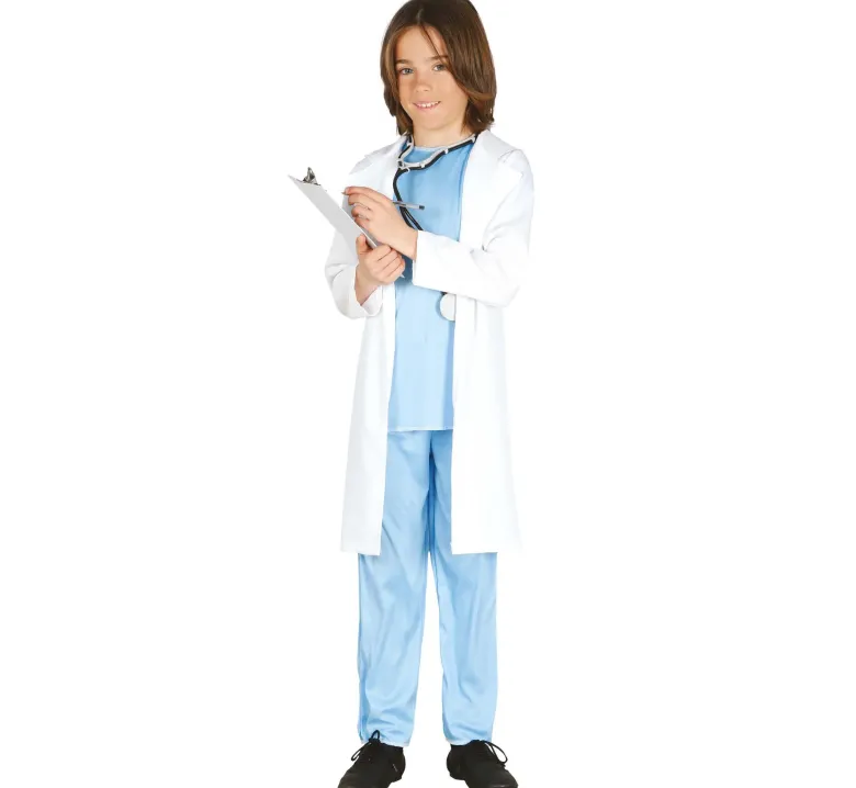 Læge kostume til børn (5–12 år)