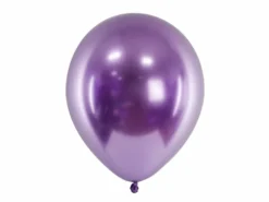 Lilla Chrome Ballon, 30 cm