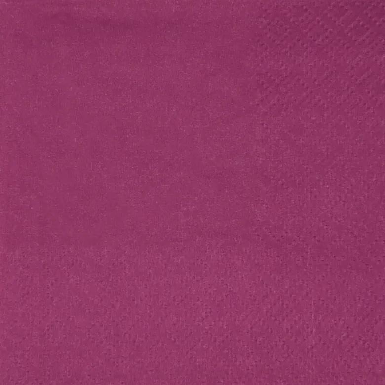 Lilla Kaffeservietter "Aubergine", 25 stk.