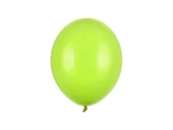Limegrøn Ballon, 23 cm