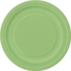 Limegrønne middagstallerkener