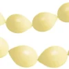 Link Balloner 33 cm - Pastel Gul Ballonkæde, 3 m