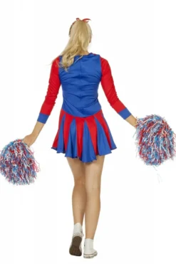 Længærmet Cheerleader Kostume, Voksen