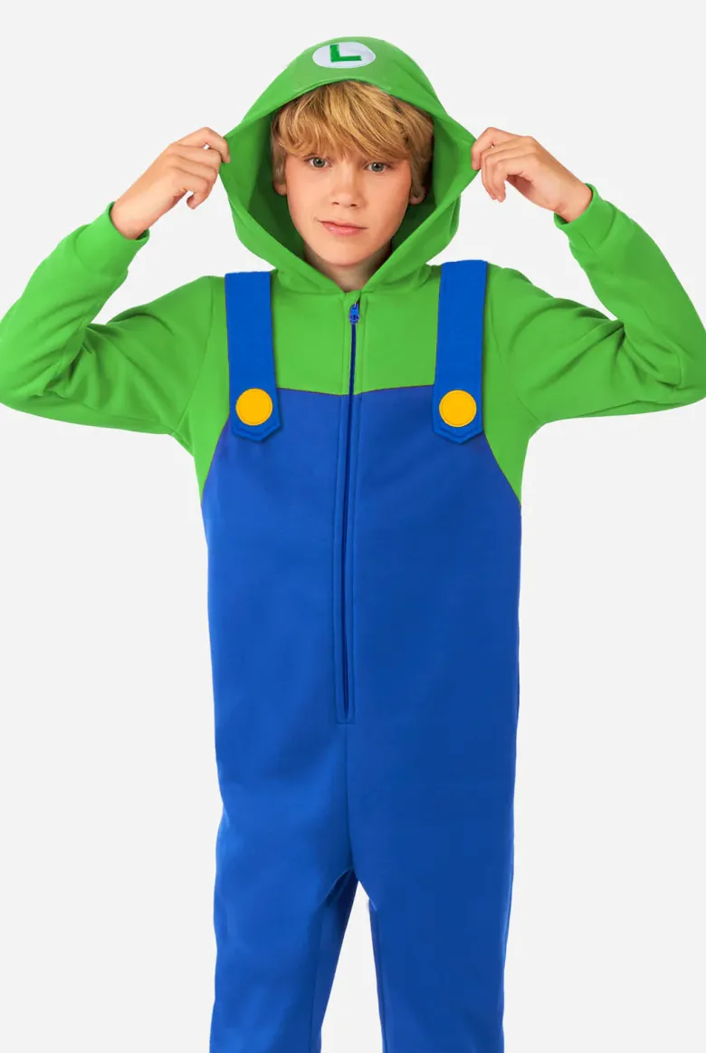 Luigi Onesie til Børn