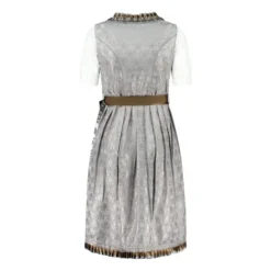 Luksus Dirndl i Sølvgrå & Bronze - Star Collection