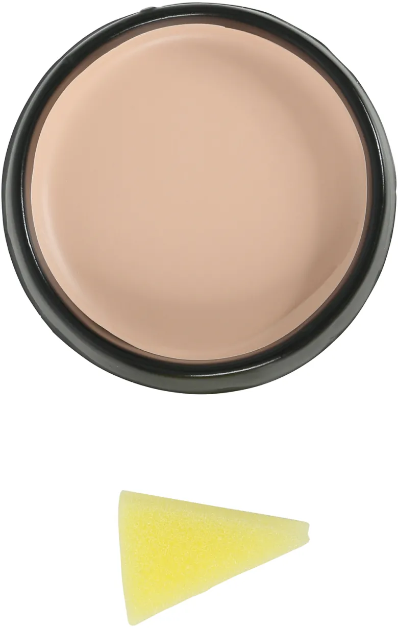 Lys Beige Makeup med Svamp, 9 gr