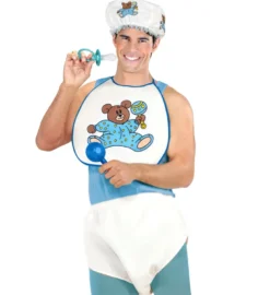 Lyseblåt Baby Kostume Kit