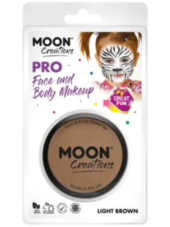 Lysebrun Cake Ansigtsmaling - Vegan Make-up
