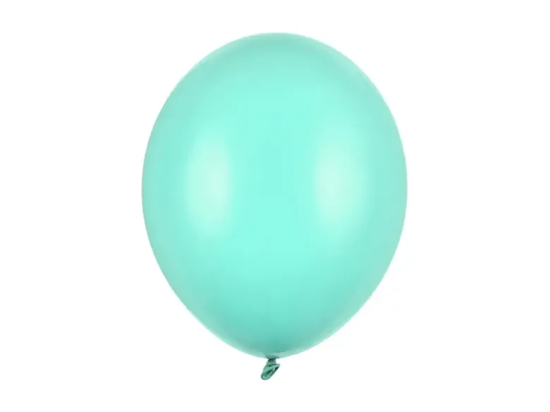 Lyse Mintgrønne Balloner 30 cm, 50 stk.