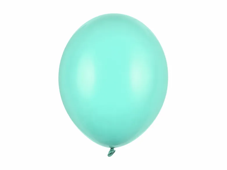 Lyse Mintgrønne Balloner 30 cm, 10 stk.