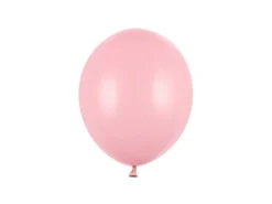 Lyserød Ballon, 23 cm