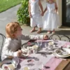 Lyserød Filt Bordløber, 10m