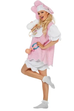 Lyserødt Baby Kostume