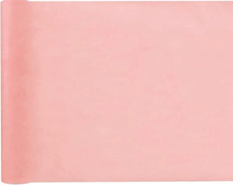 Lys Koral / Peach Filt Bordløber, 30 cm x 10 meter