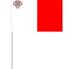 Malta Papirflag på Pind, 27 x 20 cm