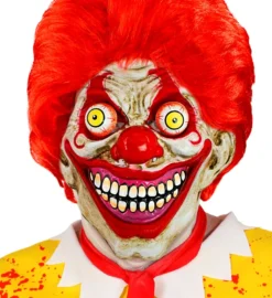 Maske med Goggly Eyes - Klovn