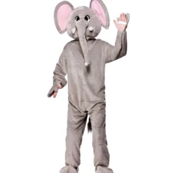 Maskot Elefant Kostume